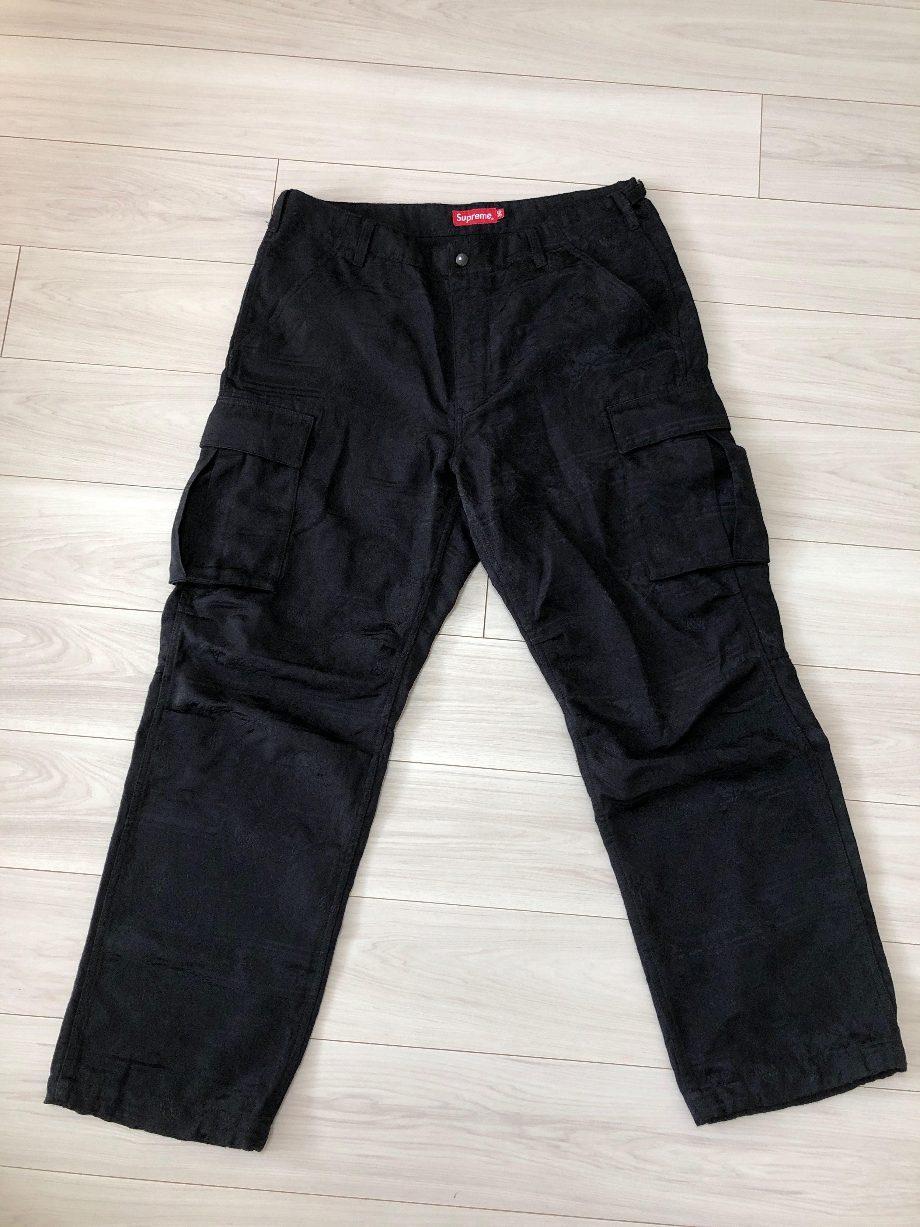 Supreme Floral Tapestry Cargo Pant "Black"