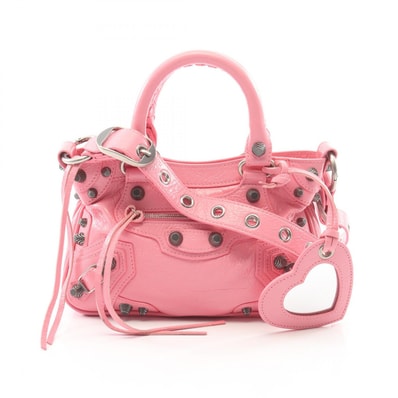 バレンシアガ BALENCIAGA ネオ カゴール S 2WAY ハンドバッグ バッグ レザー レディース ピンク系 7515231VG9Y5812 【新品】