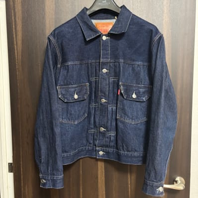 LEVI'S Vintage Clothing 1953 Type II Trucker Jacket "Rigid"
