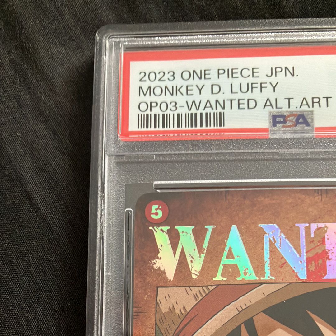 PSA 9]Monkey.D.Luffy : Wanted SR-SPC [ST01-012](Booster Pack Formidable  Enemy) | SNKRDUNK