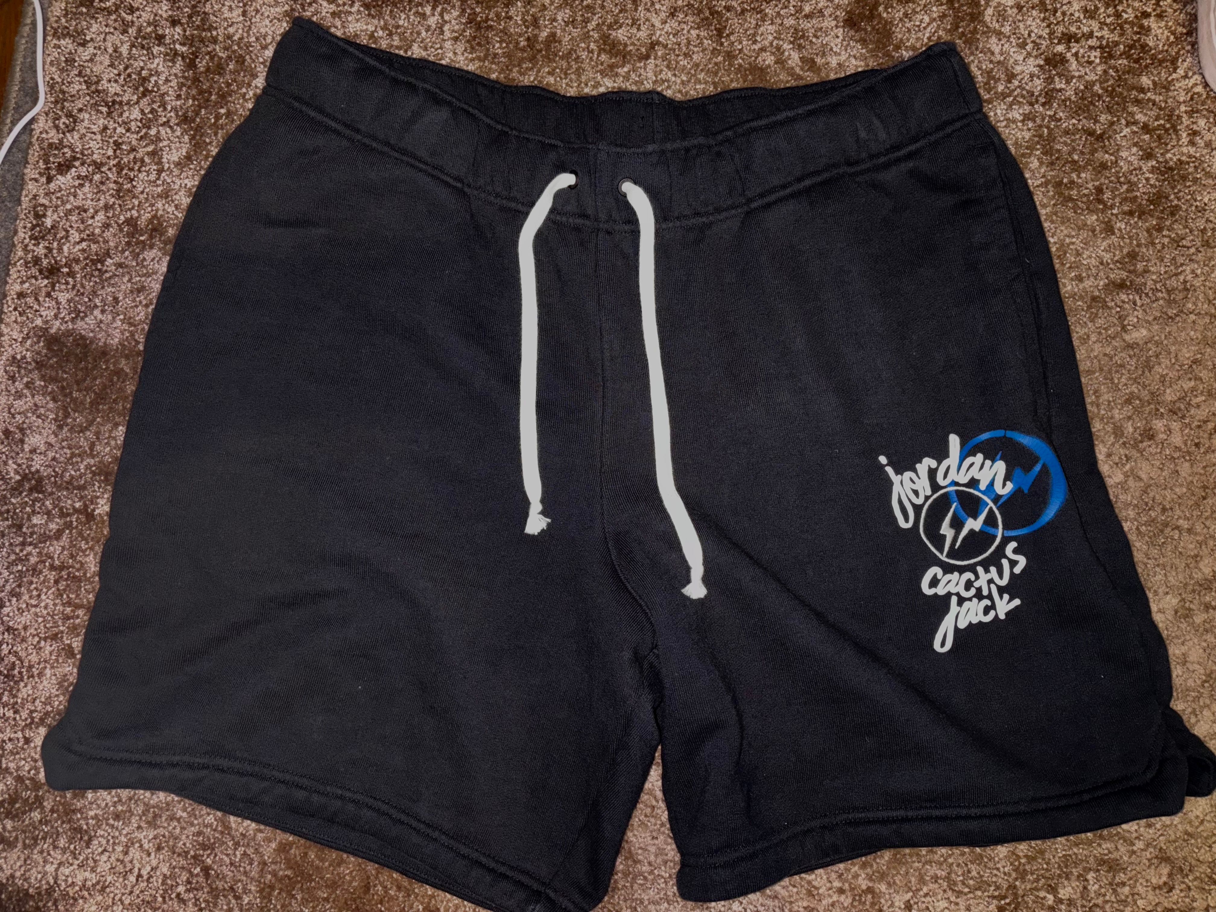 Air Jordan Travis Scott Fragment Shorts "Black" DJ0617-010 / DJ0618-010