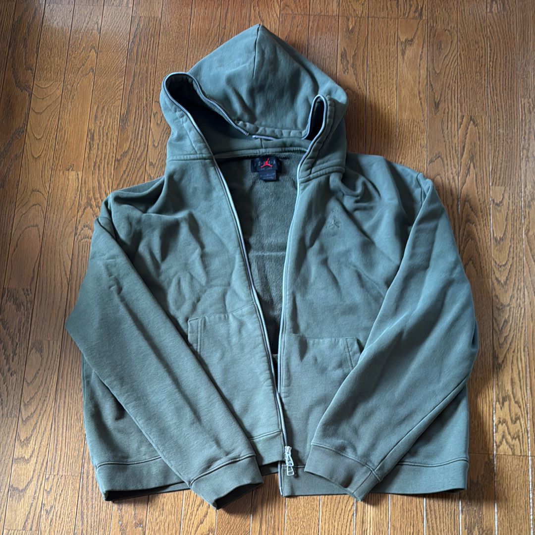 Nike Jordan x Travis Scott Men's Full-Zip Hoodie "Khaki"