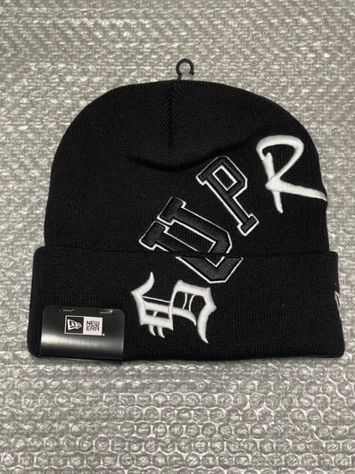 Supreme New Era Arc Beanie "Black"