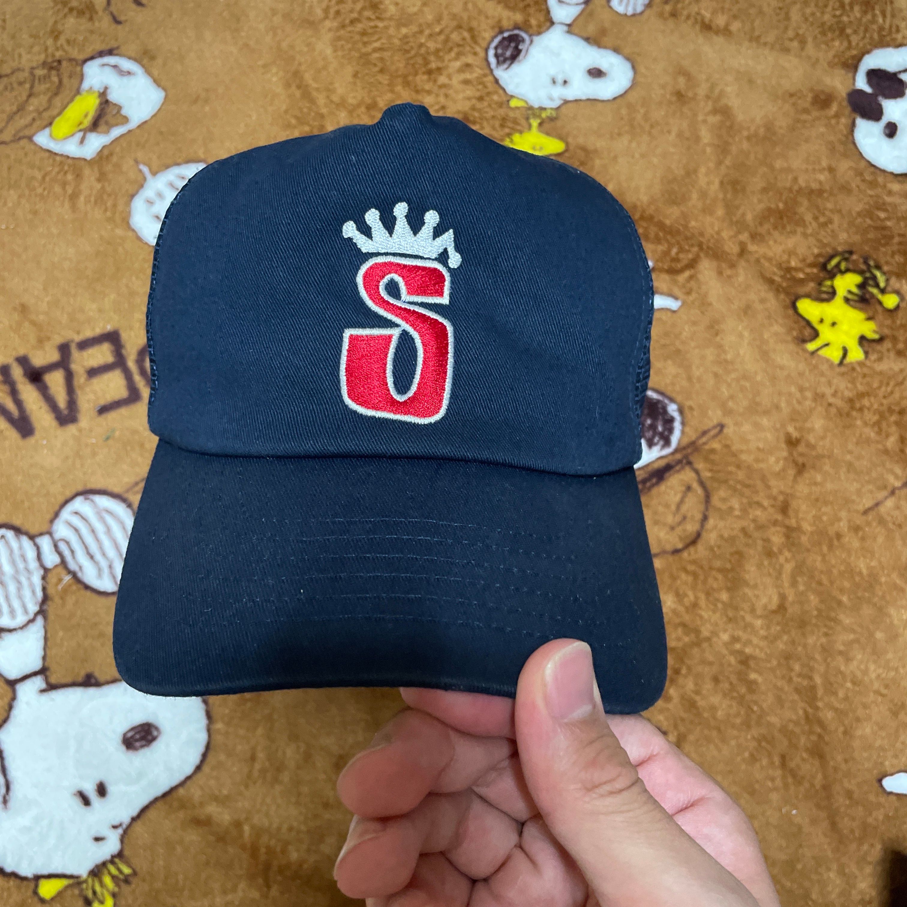 Stussy Trucker S Crown Snapback "Navy" 1311170