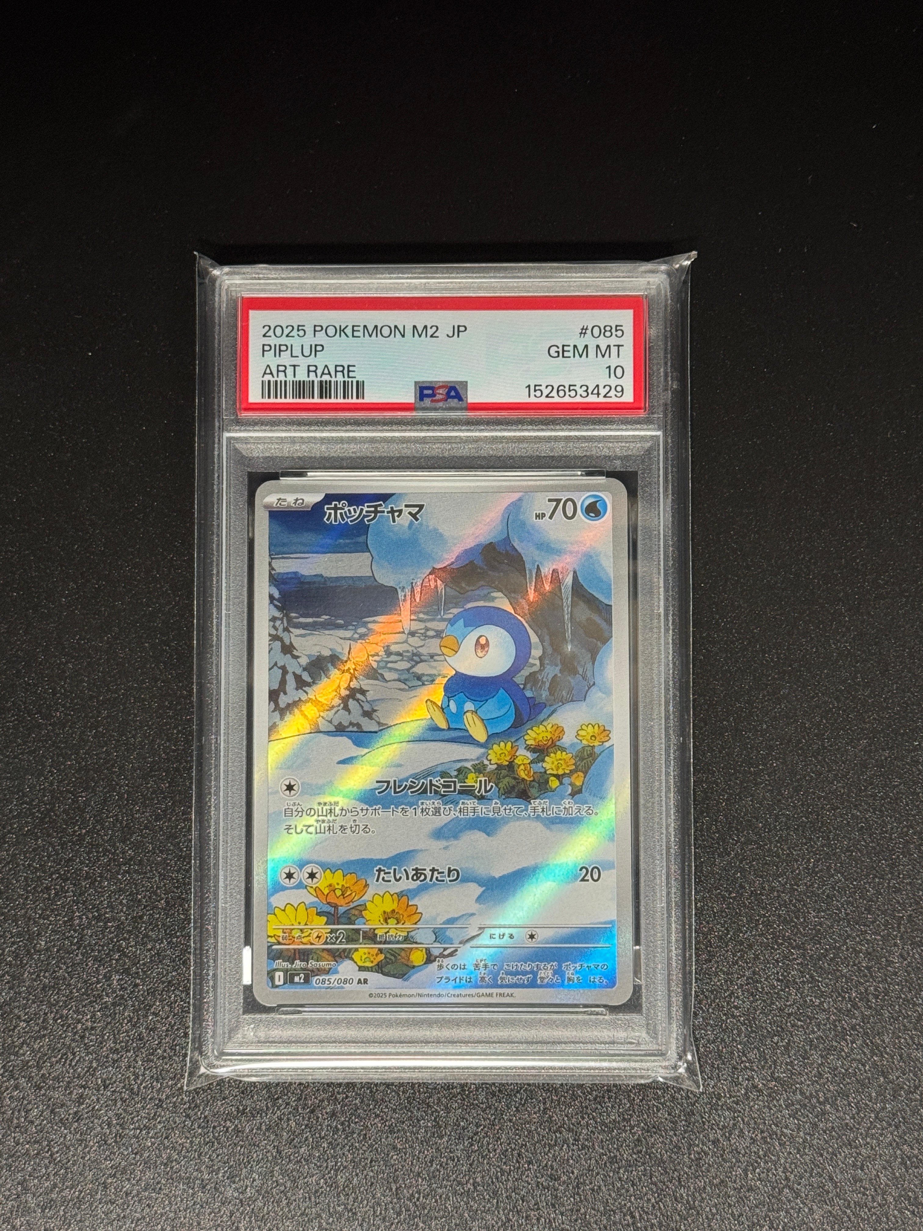 PSA10】ポッチャマ AR [M2 085/080](拡張パック「インフェルノX」) 1枚