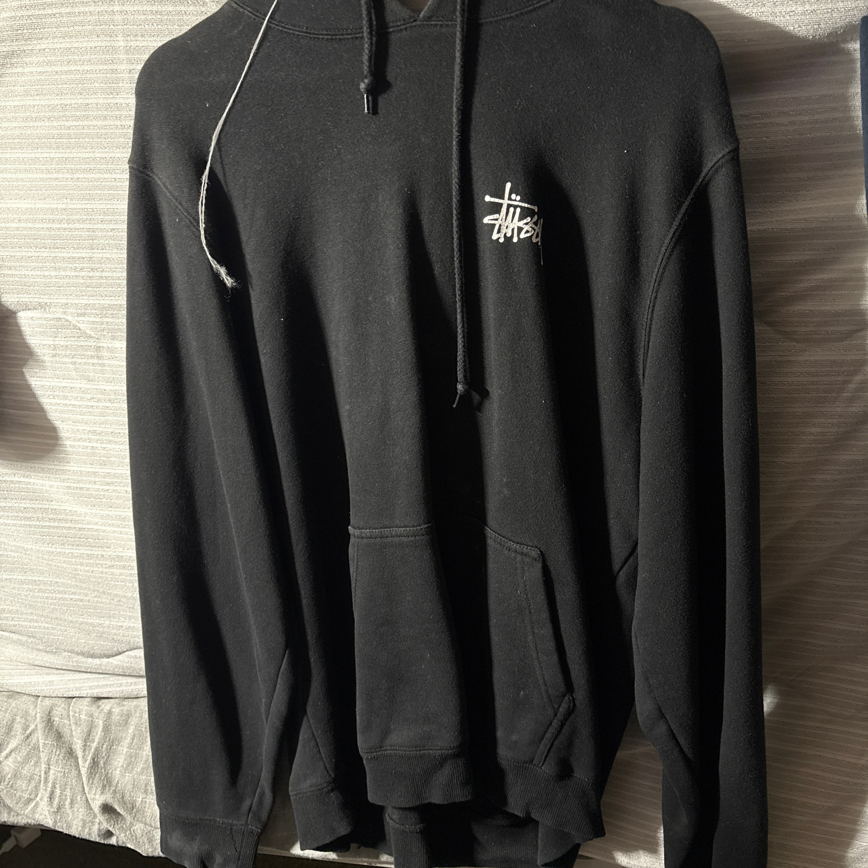 Stussy Basic Stussy Hoodie 2023 "Black"