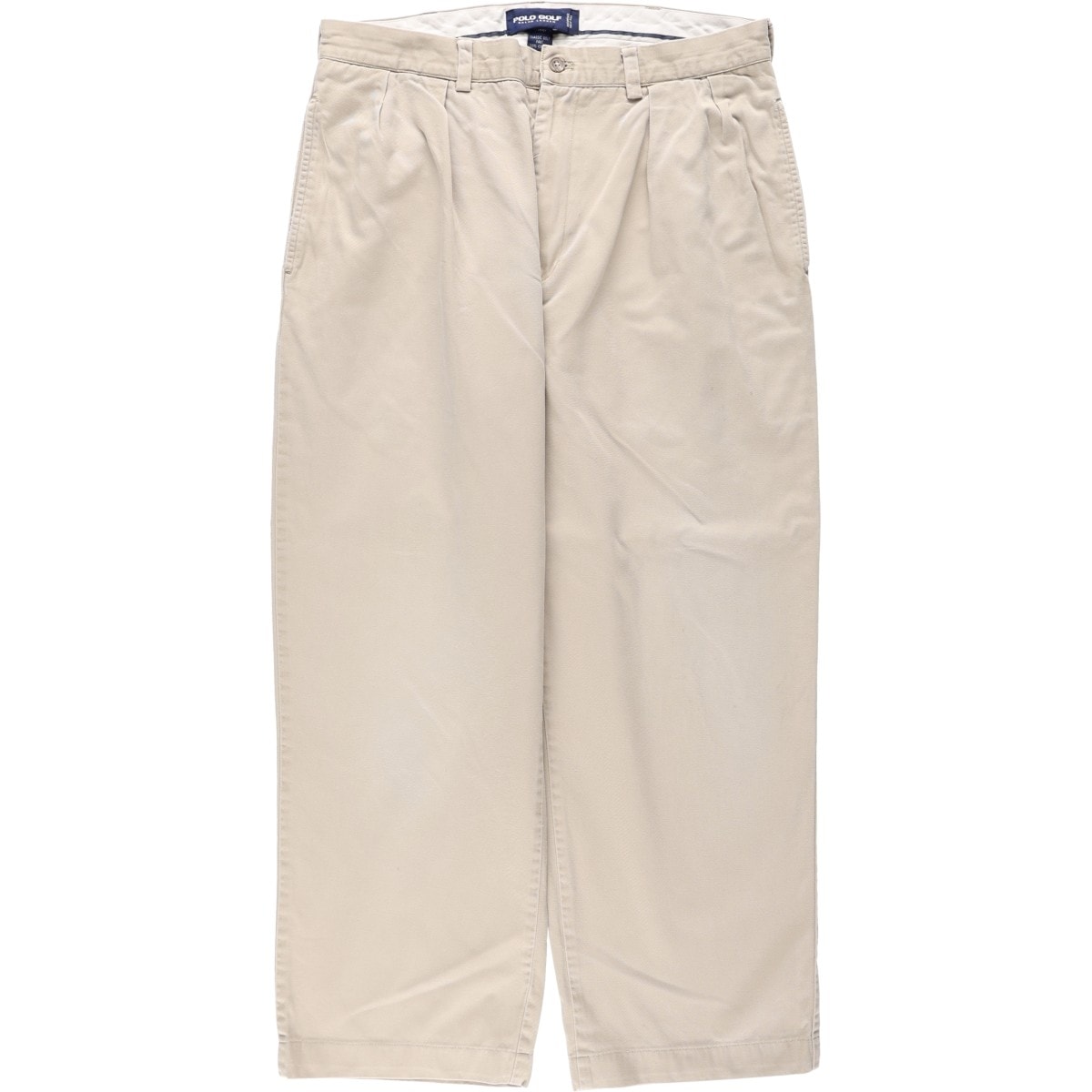 古着 ラルフローレン Ralph Lauren POLO GOLF ポロゴルフ ツータック チノパンツ メンズw34相当/eaa679063