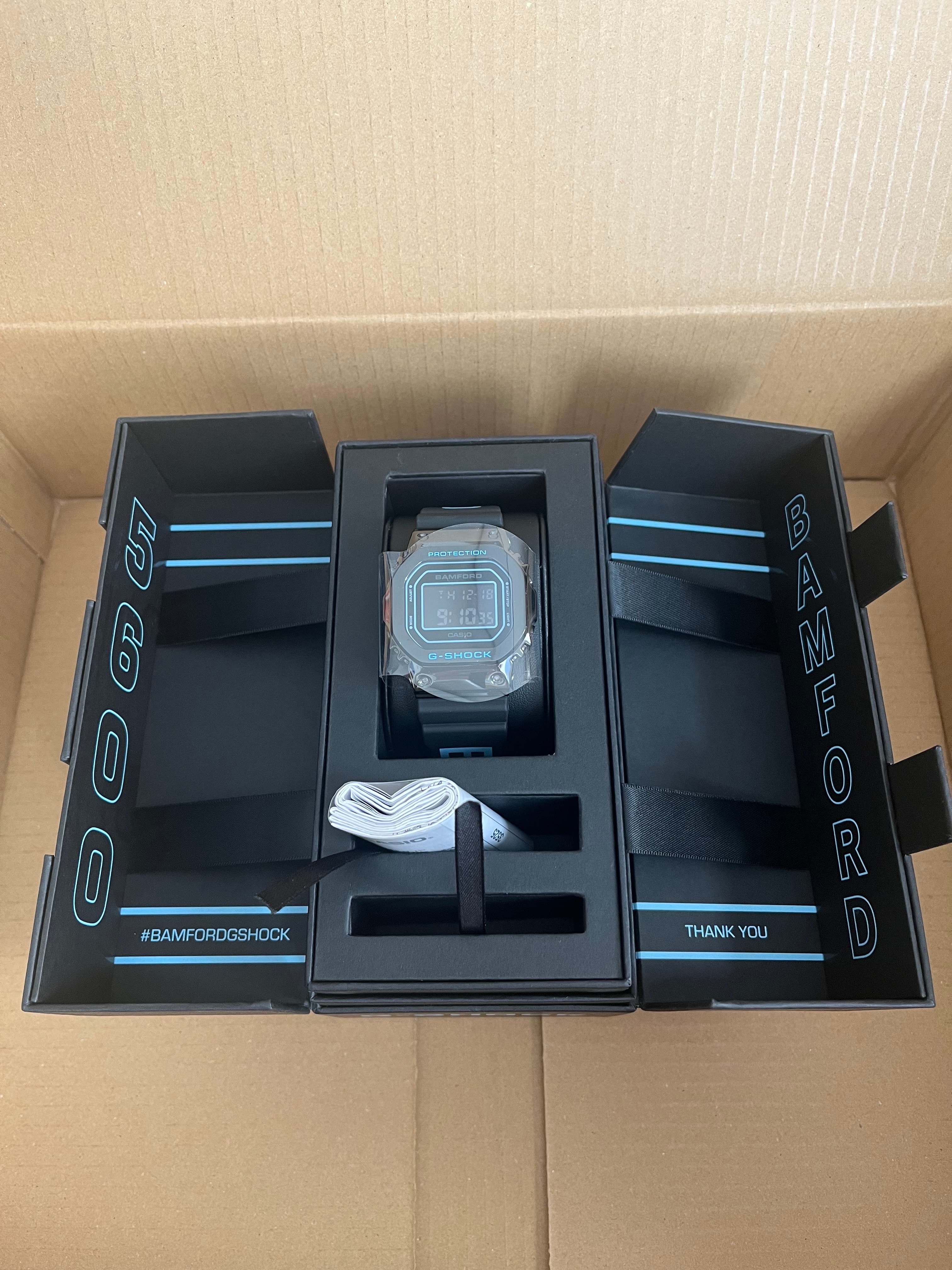 Casio G-Shock x BAMFORD LONDON GM-5600BWD-1JR "Black"
