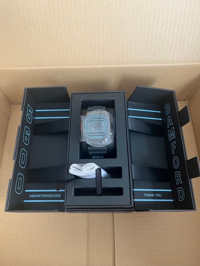 Casio G-Shock x BAMFORD LONDON GM-5600BWD-1JR "Black"