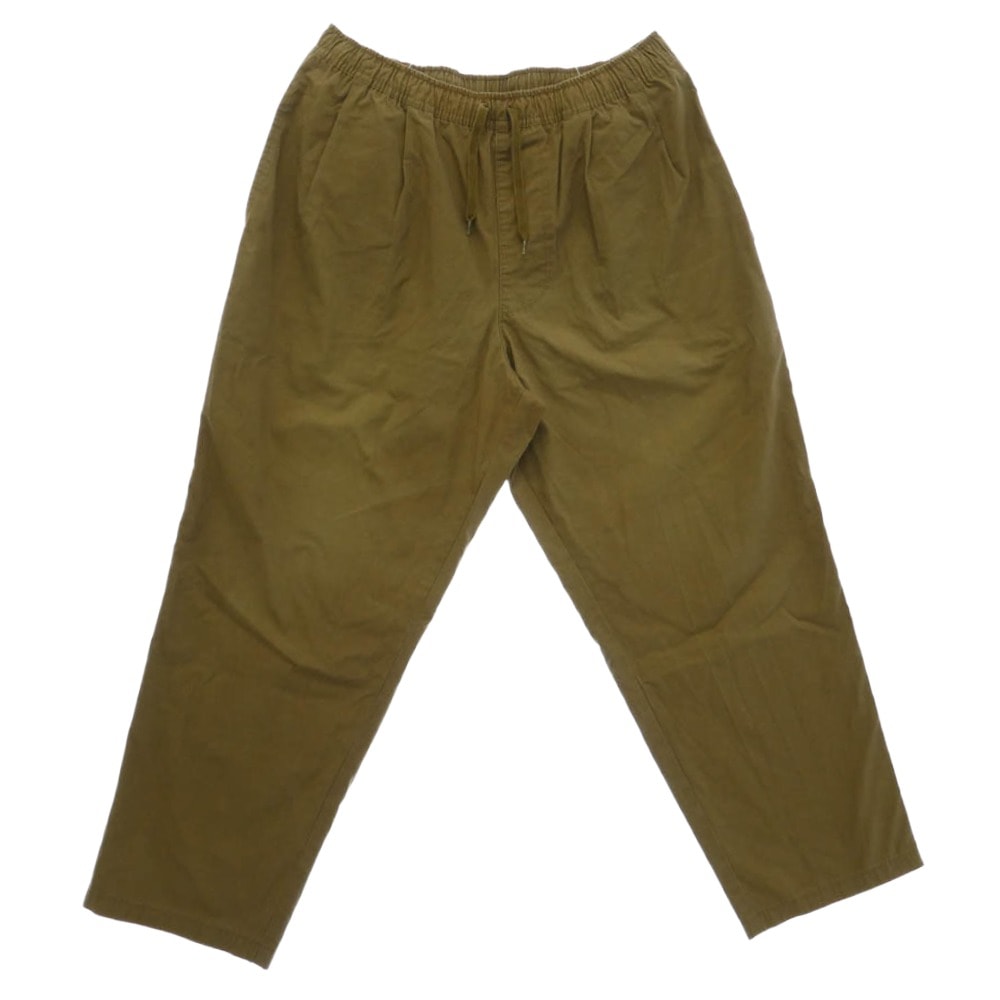 DESCENDANT ディセンダント 23AW JANITOR OXFORD TROUSERS CORDURA コーデュラ コットン オックスフォード イージー パンツ ブラウン系 4【中古】