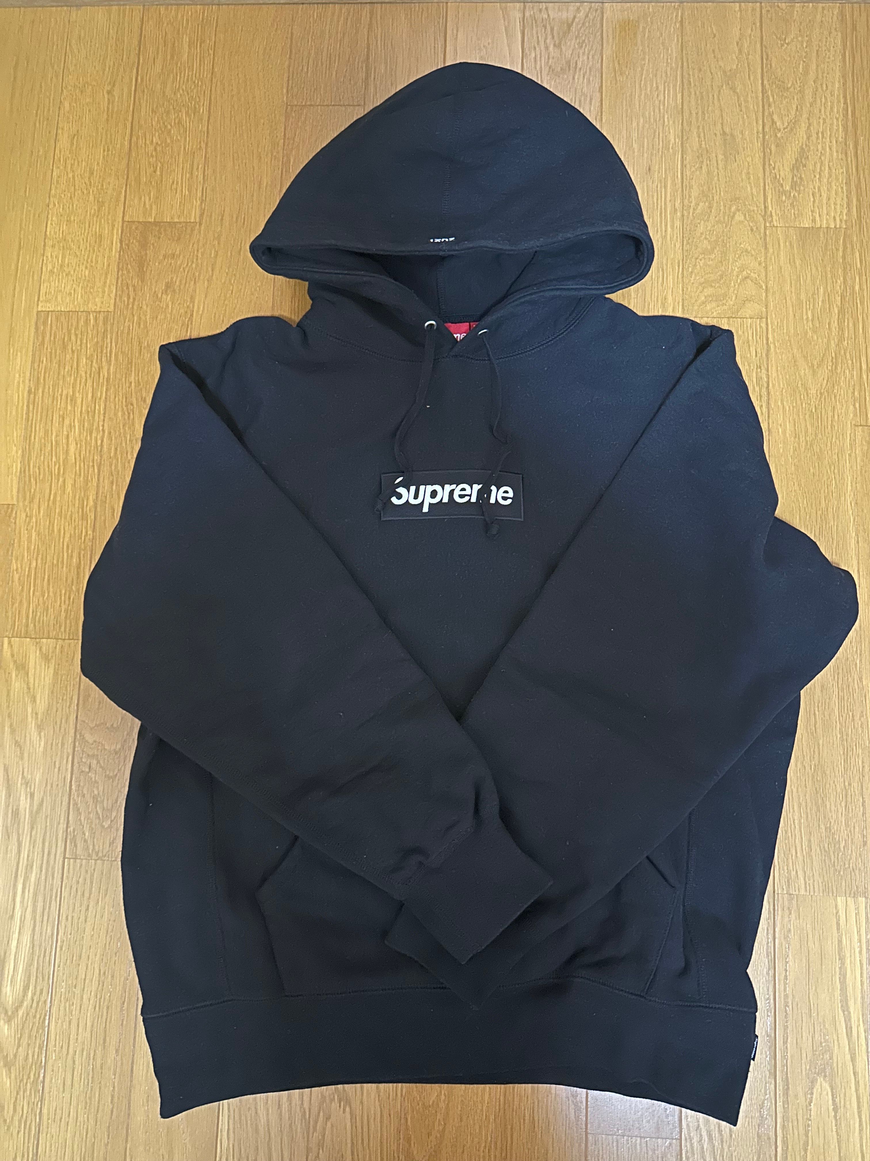 Supreme Box Logo Hooded Sweatshirt "Black" (21FW)