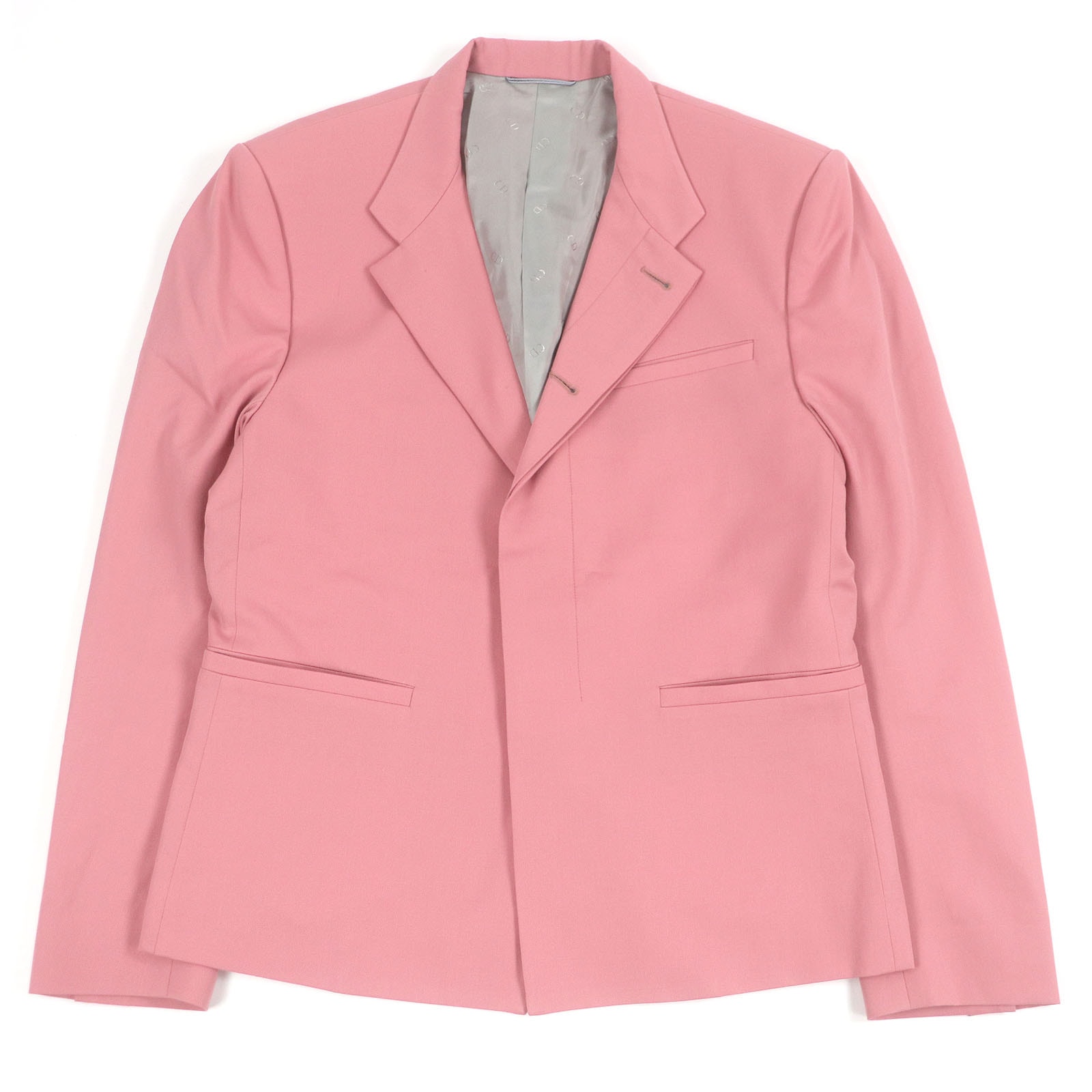 極美品 ディオール オム×カクタスジャック ジャケット ピンク メンズ 48