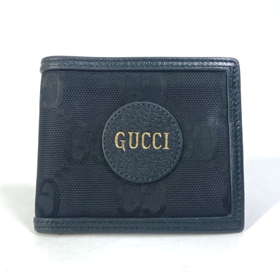 グッチ GUCCI Gucci Off The Grid 625574 グッチ オフ・ザ・グリッド GG ロゴ 2つ折り財布 ナイロン/レザー ブラック