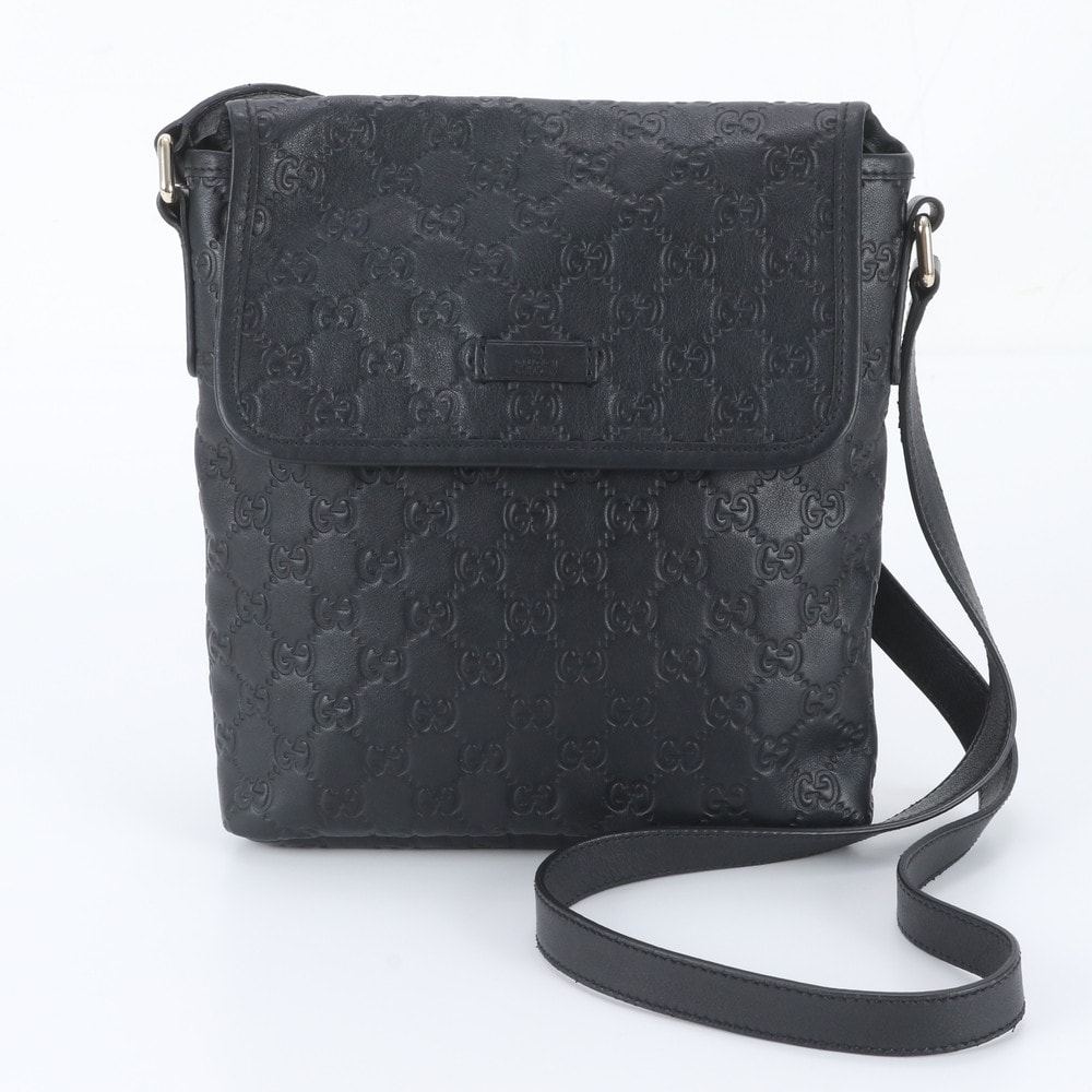 ■極美品 グッチ グッチシマ 223666 ショルダーバッグ レザー