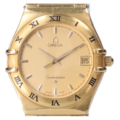 オメガ 396.1201 cal.1532 750 金無垢 コンステレーション クオーツ
