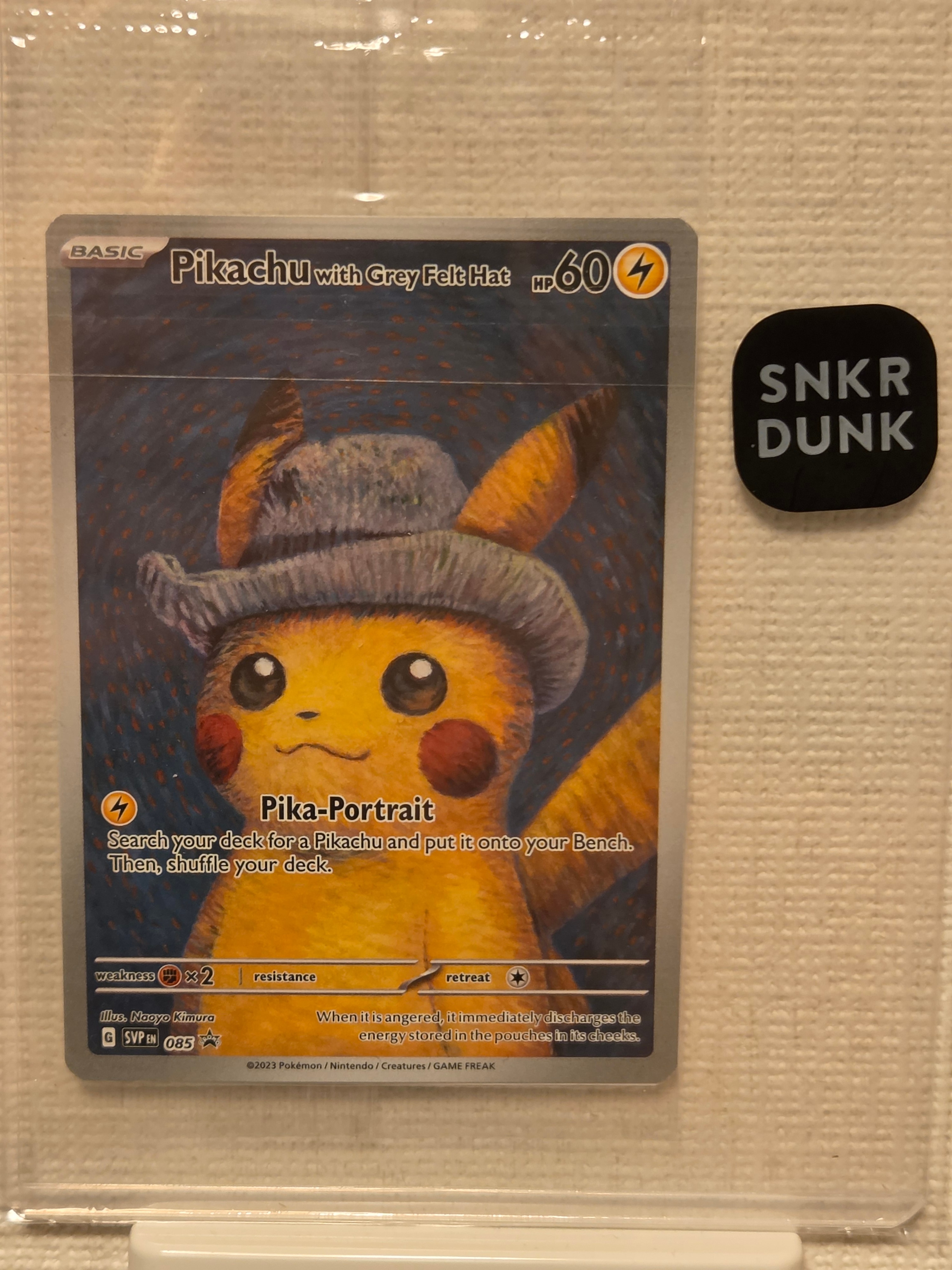 ピカチュウ : プロモ [SVP EN 085](「ゴッホ展」 プロモーションカード「SVP EN」) 【英語版】