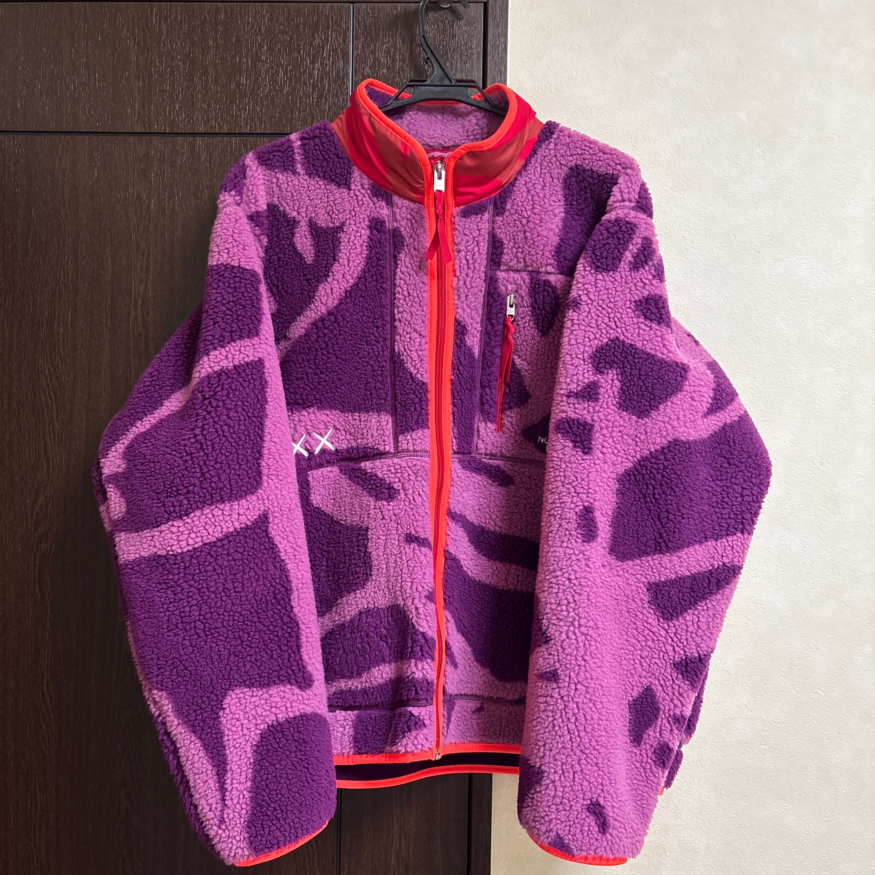 The North Face Kaws Fleece Jacket "Purple"