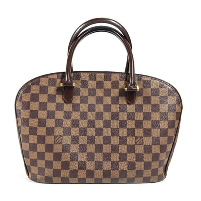 ルイヴィトン LOUIS VUITTON サリア オリゾンタル N51282 ダミエ カバン 肩掛け トートバッグ ショルダーバッグ ハンドバッグ ダミエキャンバス エベヌ ブラウン