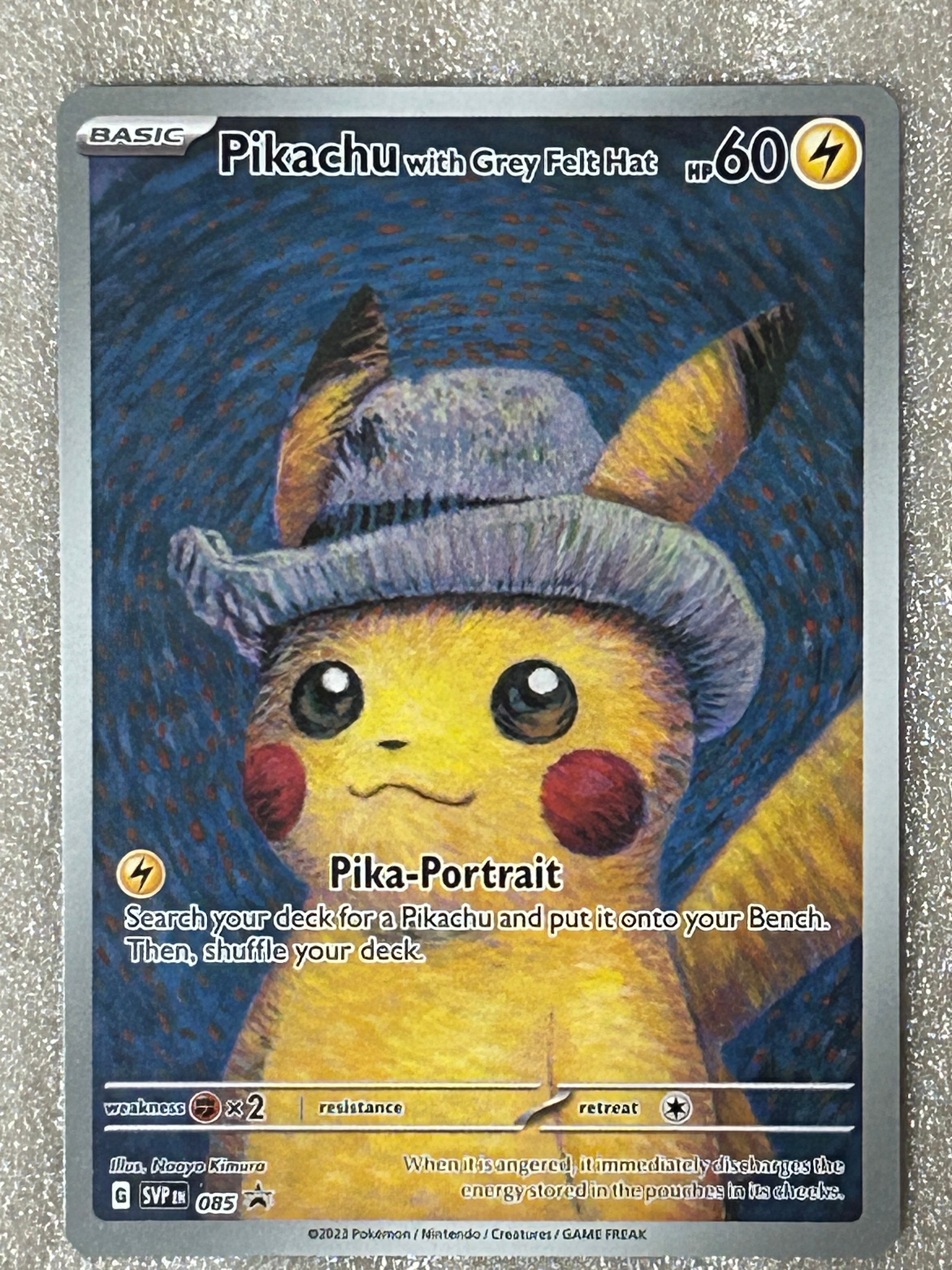 PSA10】ピカチュウ : プロモ [SVP EN 085](「ゴッホ展