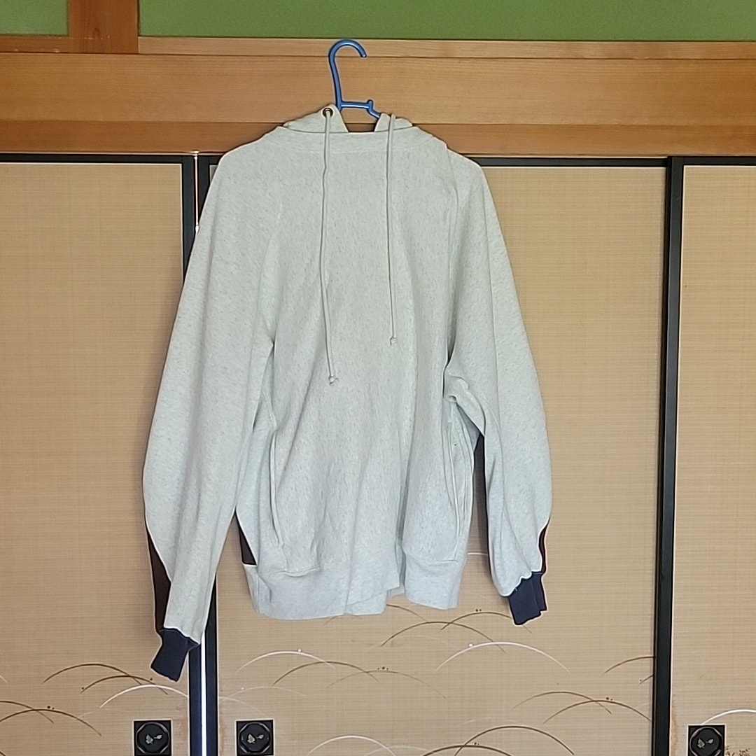 Champion x N.HOOLYWOOD Reverse Weave Hooded Sweatshirt "OatmealxBrown"