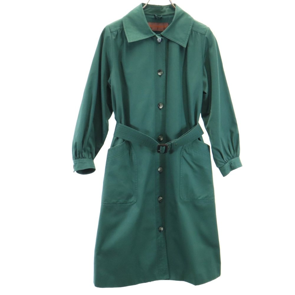 YVES SAINT LAURENT イヴサンローラン 90s オールド コート グリーン