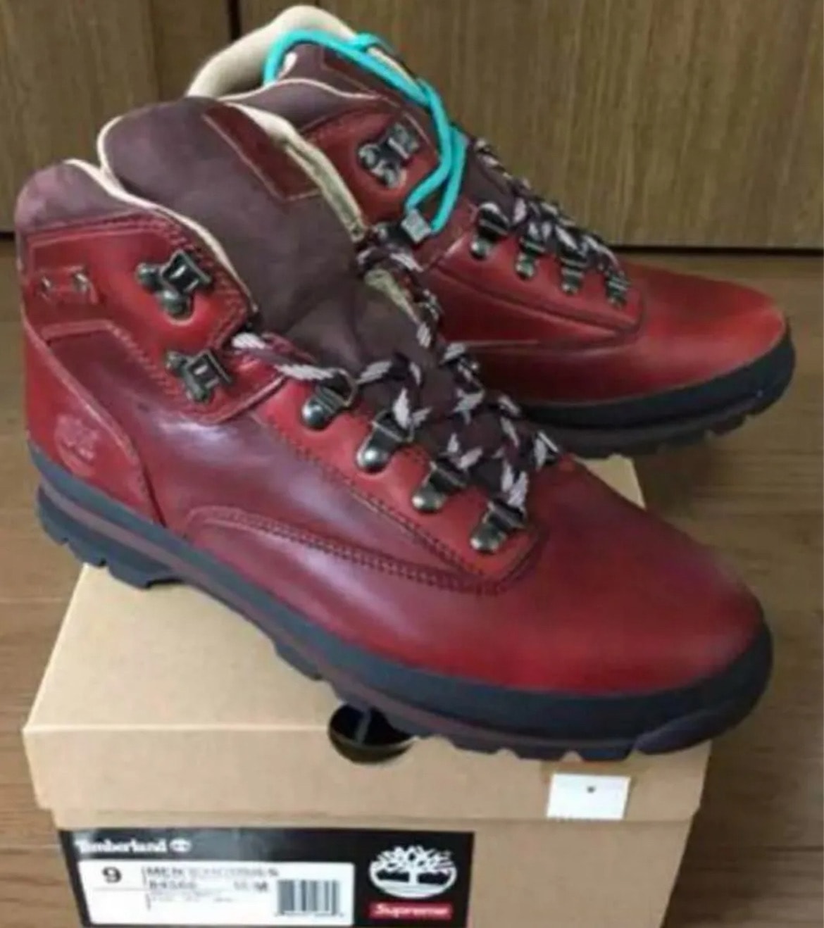 SUPREME Timberland EURO HIKER ブーツ US9 未使用品