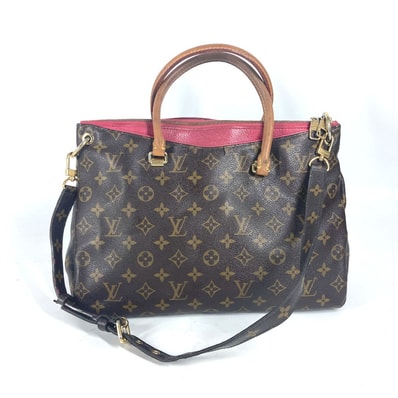 ルイヴィトン LOUIS VUITTON パラス M40466 モノグラム 2WAYバッグ トートバッグ ショルダーバッグ 肩掛け ハンドバッグ モノグラムキャンバス ダリア ブラウン