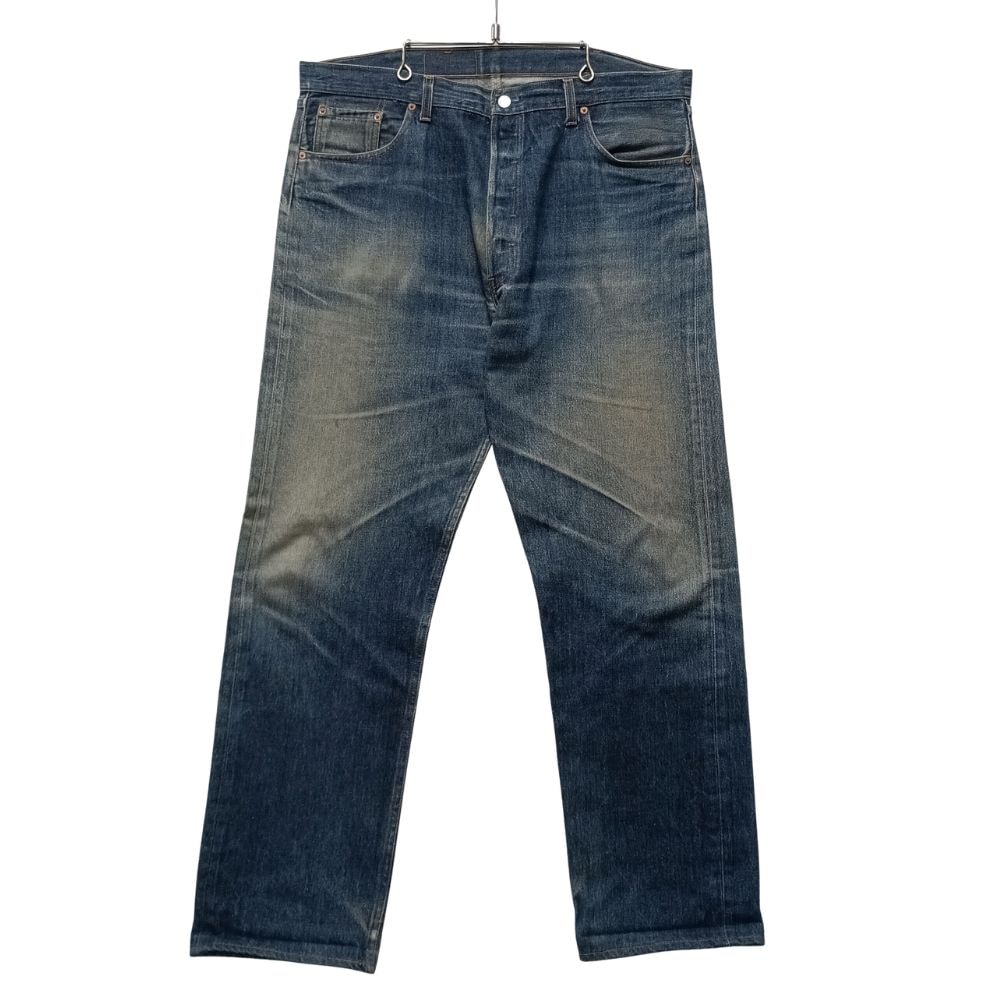LEVIS リーバイス 501-0000 501 90s USA製 524刻印 デニムパンツ コットン インディゴ サイズ W42 L36 正規品 / 56350