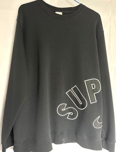 Supreme / Nike Arc Crewneck "Black"