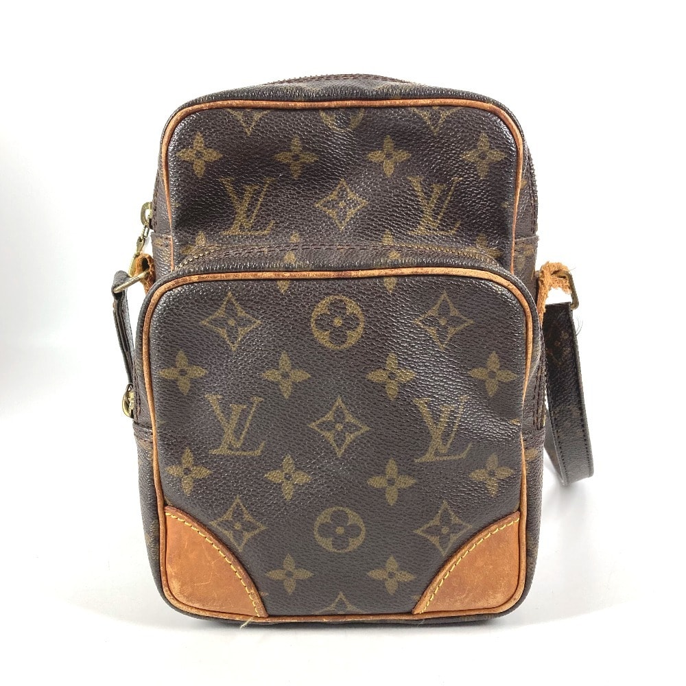 ルイヴィトン LOUIS VUITTON アマゾン M45236  モノグラム カバン 肩掛け ポシェット ショルダーバッグ モノグラムキャンバス ブラウン