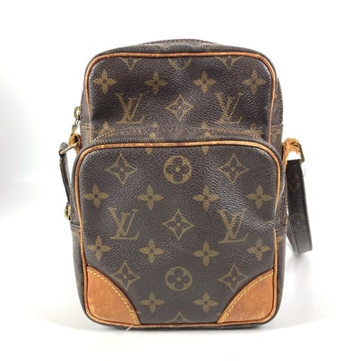 ルイヴィトン LOUIS VUITTON アマゾン M45236 モノグラム カバン 肩掛け ポシェット ショルダーバッグ モノグラムキャンバス ブラウン