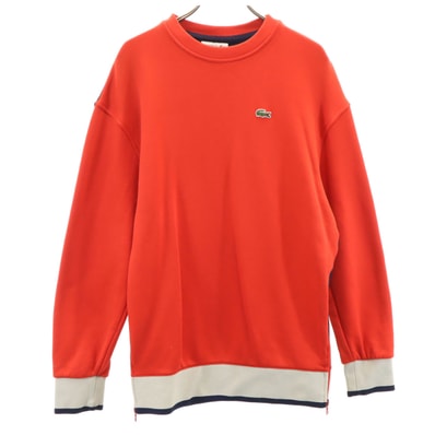 LACOSTE ラコステ 長袖 トレーナー XS レッド