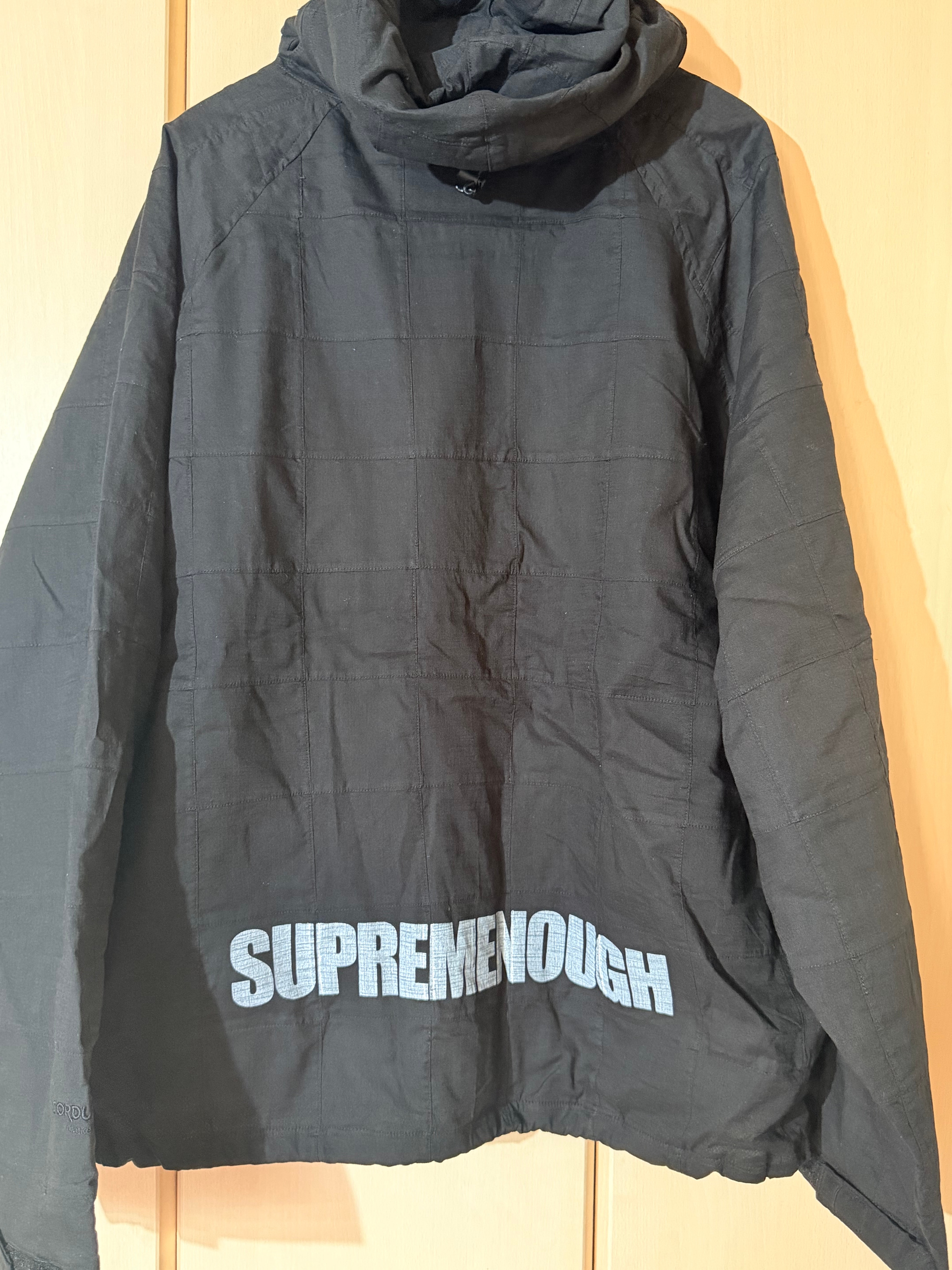 Supreme x GOODENOUGH Patchwork Hooded Jacket "Black"