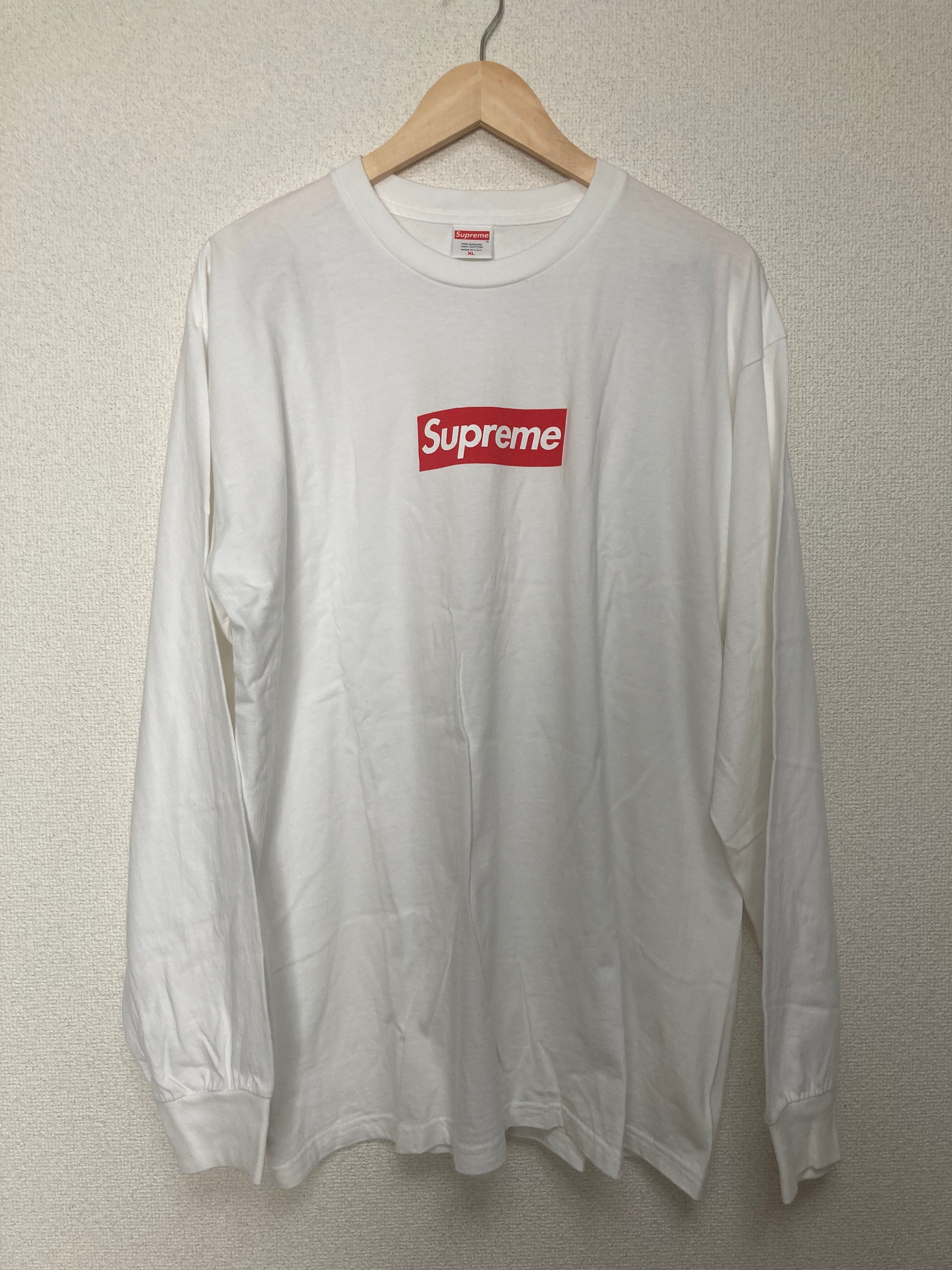 Supreme Box Logo L/S Tee "White"
