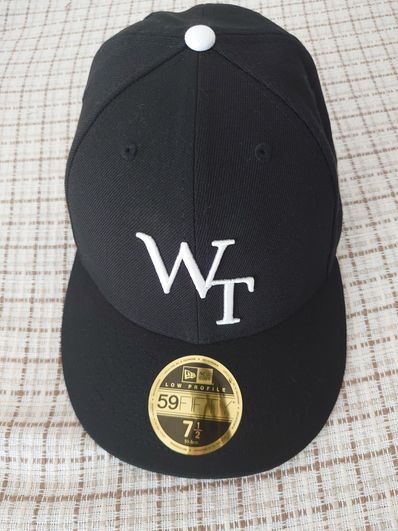 Wtaps x NEW ERA 59FIFTY Low Profile / Cap / Poly. Twill. Newera. League "Black"