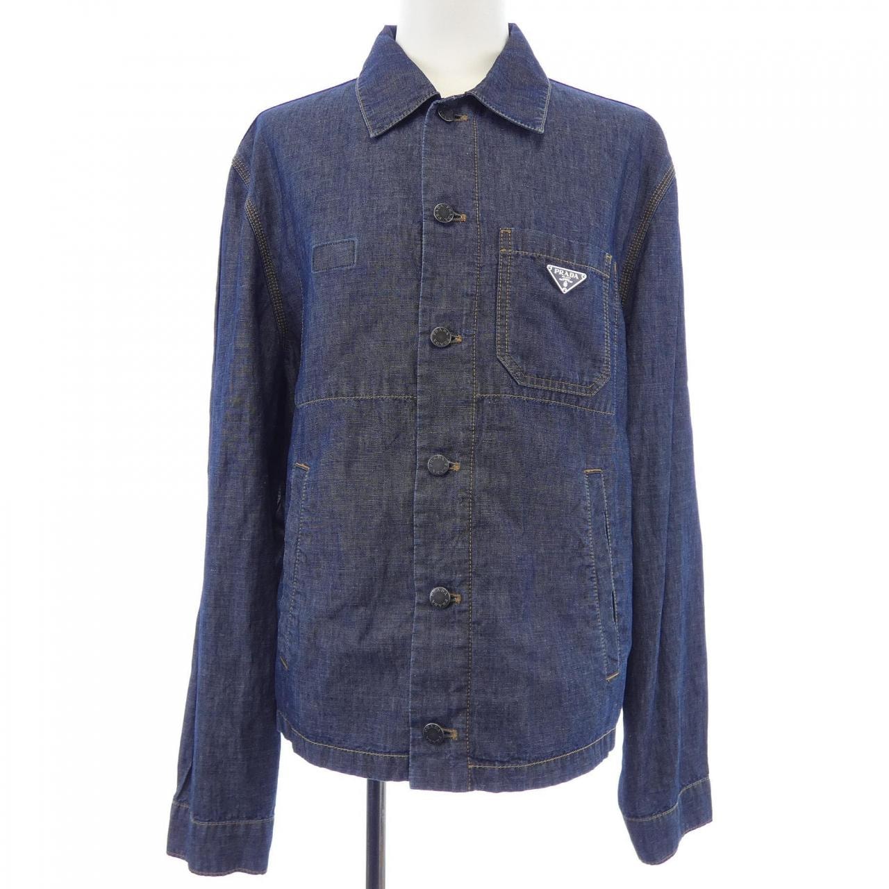 プラダ PRADA トライアングルロゴ GEB254 SOOO 14J2 ジャケット