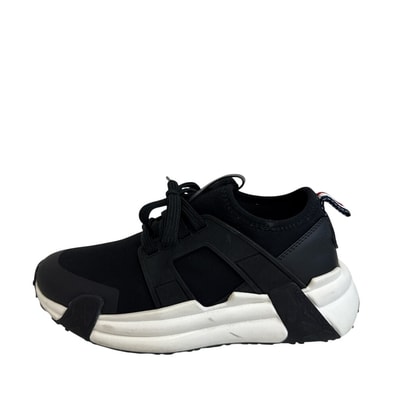 モンクレール MONCLER スニーカー ルナローブ ロゴパッチ レースアップ トリコロールカラー ブラック