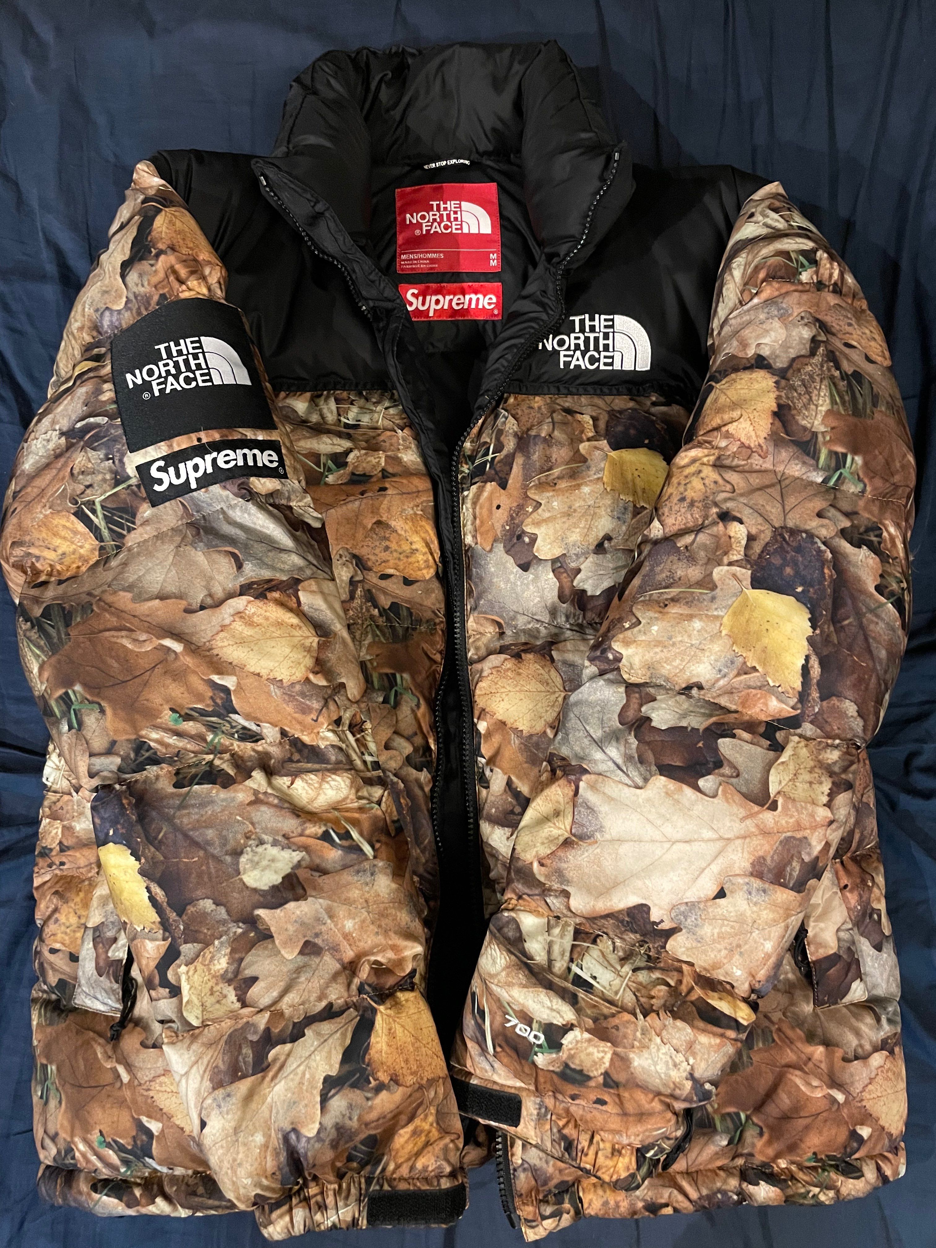 Supreme x The North Face Leaves Nuptse Jacket "Leaves"