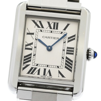 ☆良品 カルティエ タンクソロ SM W5200013 レディース 【中古】