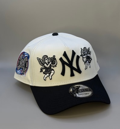 【限定発売】New Era 9FORTY ニューヨーク・ヤンキース Subway Series Cupid Angels ツートーン クローム