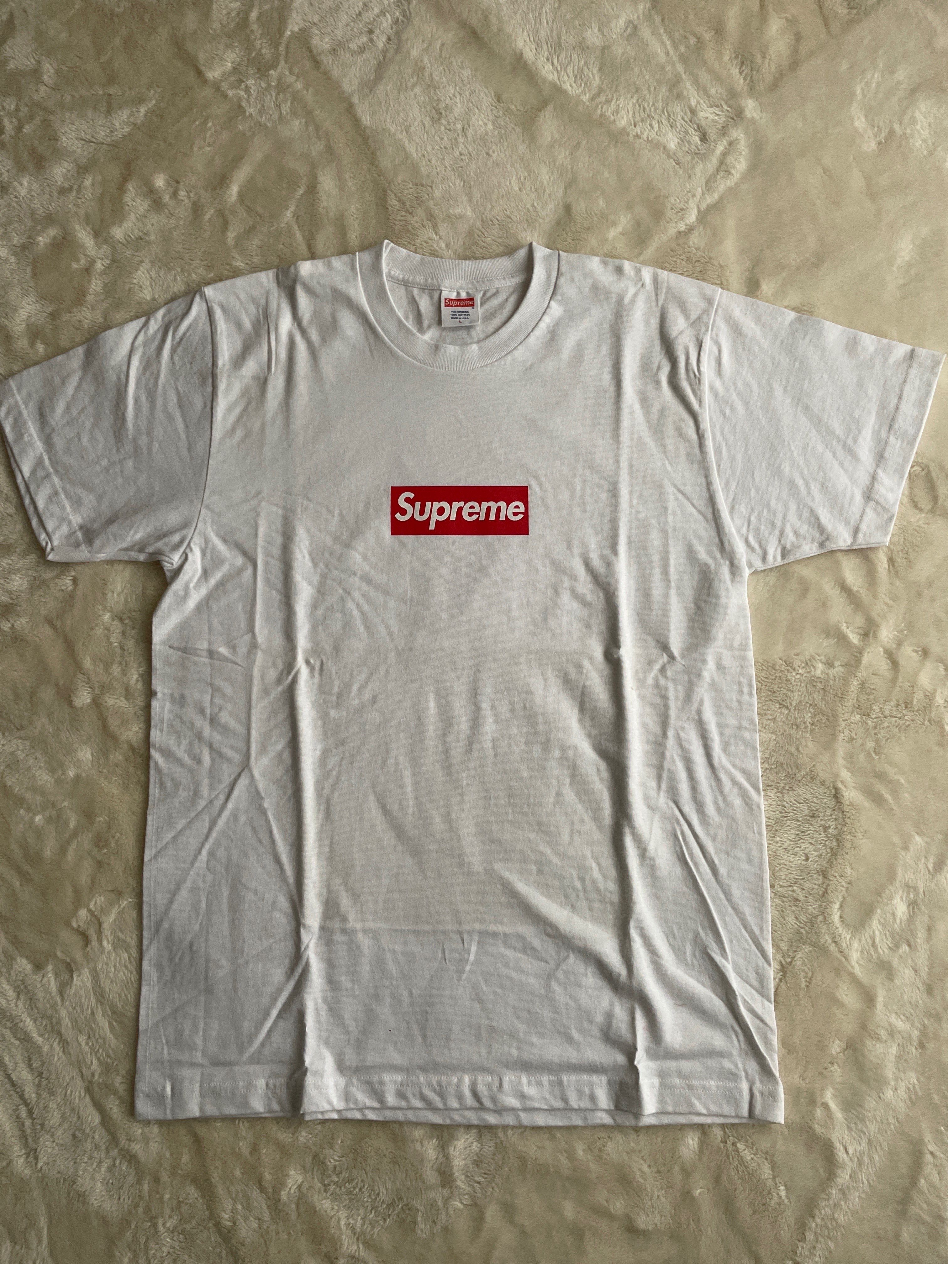 Supreme 20th Anniversary Box Logo Tee "White"