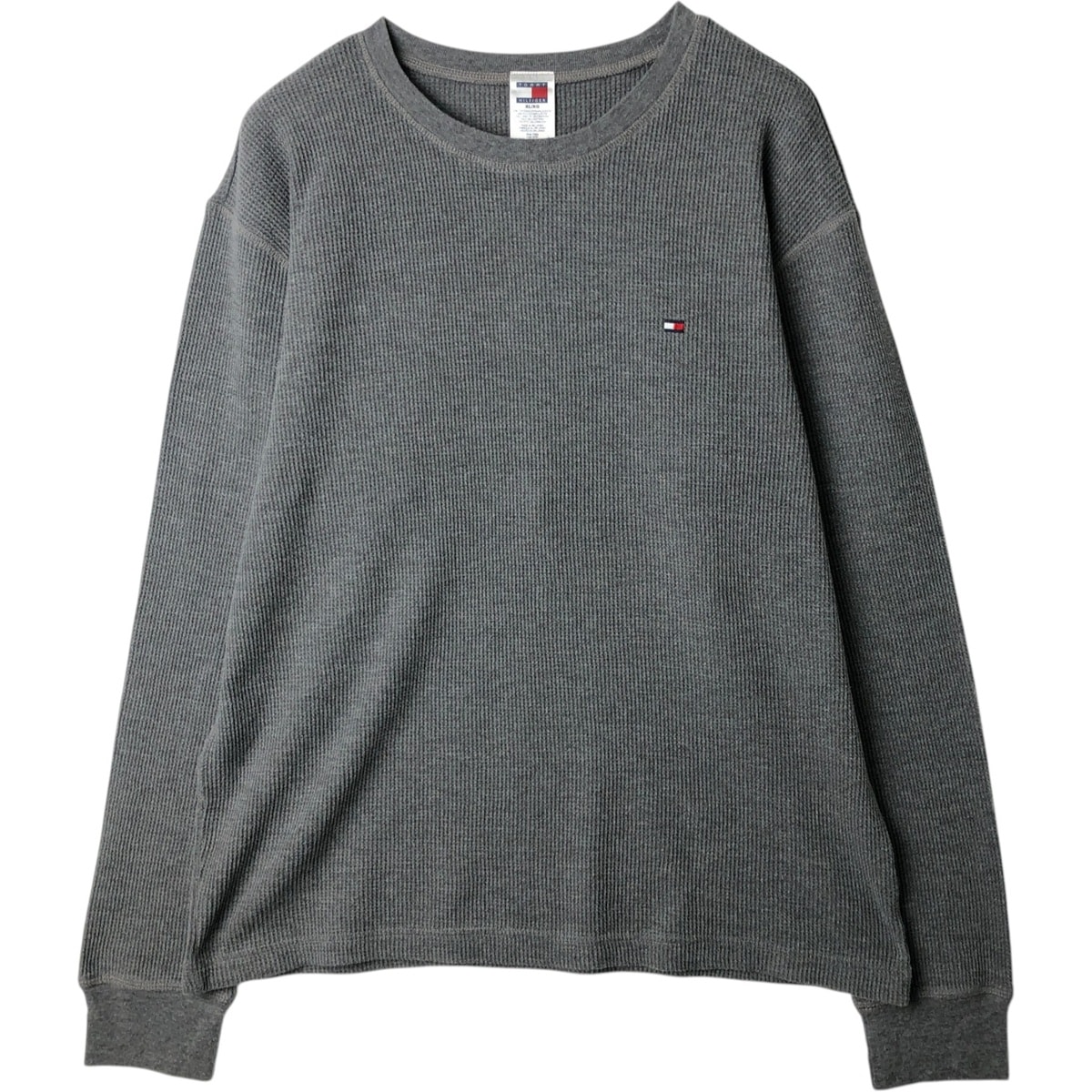 古着 トミーヒルフィガー TOMMY HILFIGER サーマルロングTシャツ メンズXL相当/eaa628325