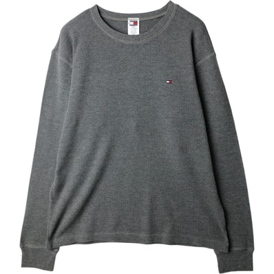 古着 トミーヒルフィガー TOMMY HILFIGER サーマルロングTシャツ メンズXL相当/eaa628325