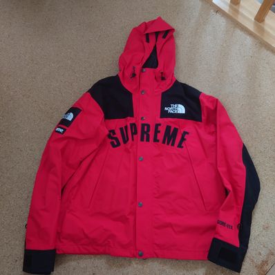 Supreme x The North Face Arc Logo Mountain Parka "Red"