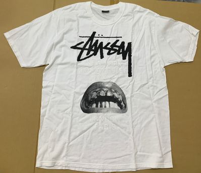 Stussy x Rick Owens World Tour Collection T-Shirt "White"