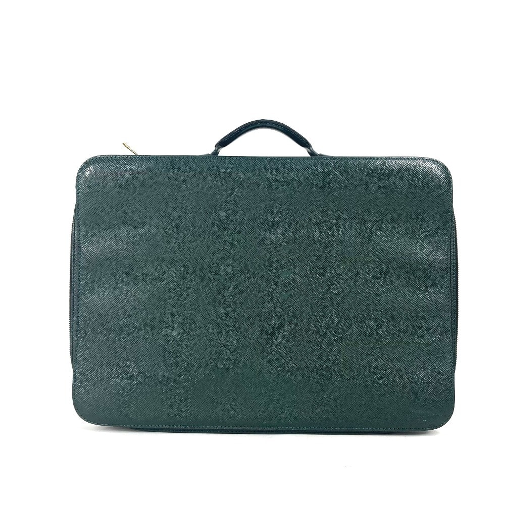 ルイヴィトン LOUIS VUITTON バルティック M30064 タイガ 書類バッグ ブリーフケース ハンドバッグ カバン ビジネスバッグ タイガレザー エピセア グリーン