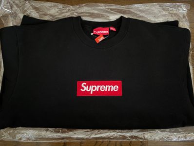 Supreme Box Logo Crewneck "Black" (22FW)