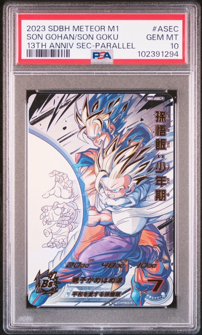 スーパードラゴンボールヒーローズ MM1-ASEC SP孫悟飯:少年期 孫悟飯 スーパードラゴンボールヒーローズ MM1-ASEC SP孫悟飯:少年期 孫悟飯