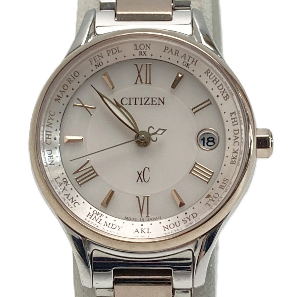 CITIZEN シチズン XC クロスシー H246-A1CDJ03 サクラピンク 電波ソーラー レディース 腕時計