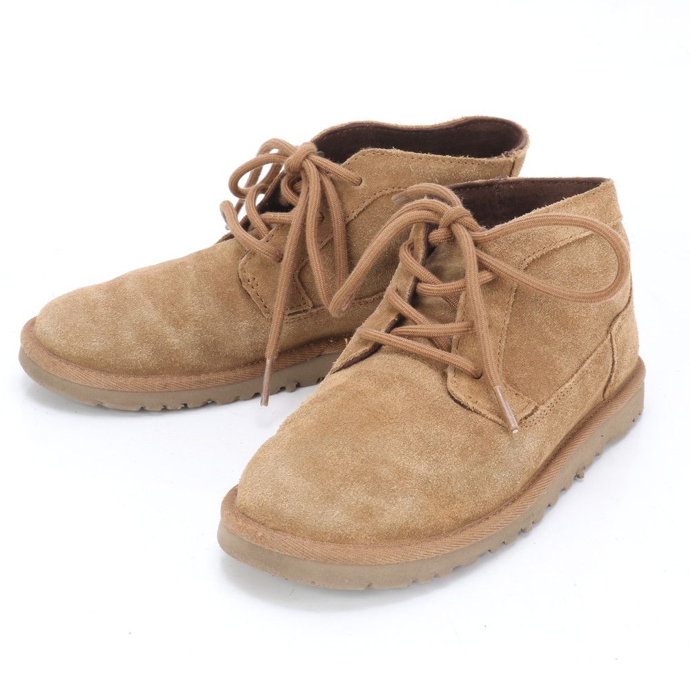 ■美品 アグ UGG ムートン チャッカブーツ レザー